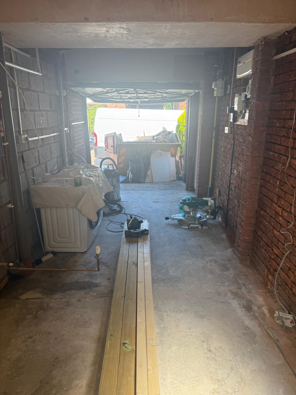 Garage Conversion to Utility Room in Benfleet — project image 1