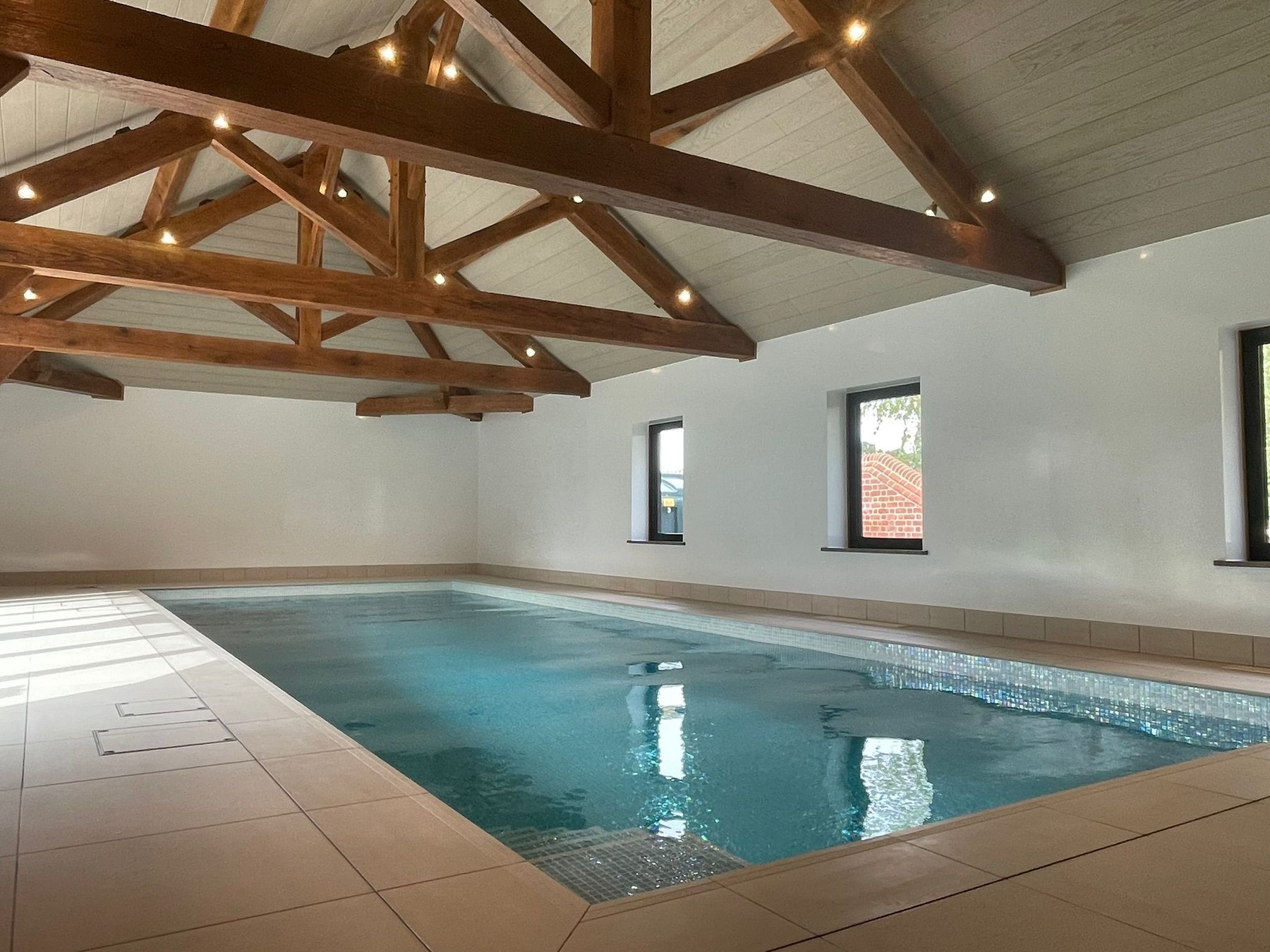 Listed Cottage Double Storey Extension and Pool House in Ingatestone